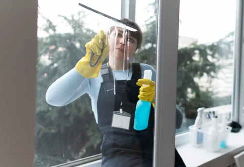 Nettoyage de vitres intérieures et extérieures à Cauvigny